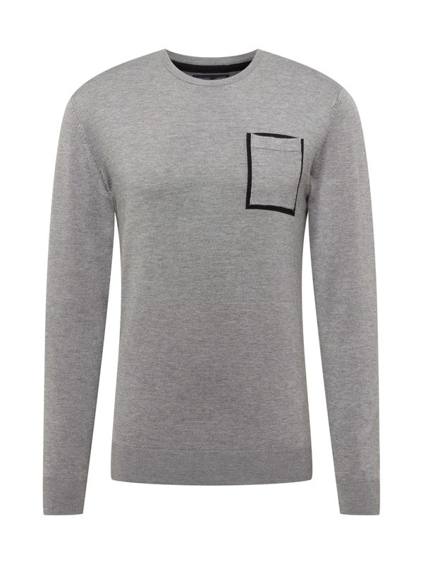 Petrol Industries Petrol Industries Пуловер  сив меланж