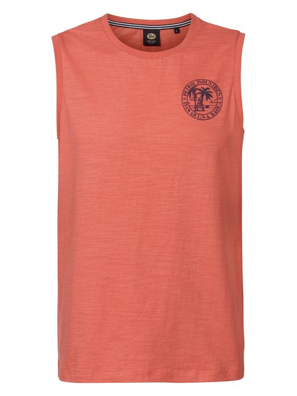 Petrol Industries Petrol Industries Тениска  морскосиньо / пъпеш