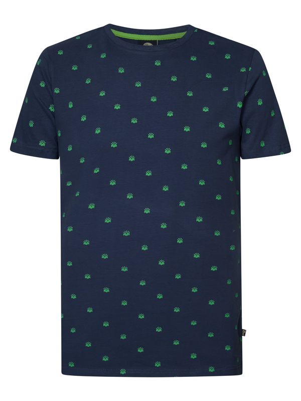 Petrol Industries Petrol Industries Тениска  морскосиньо / зелено