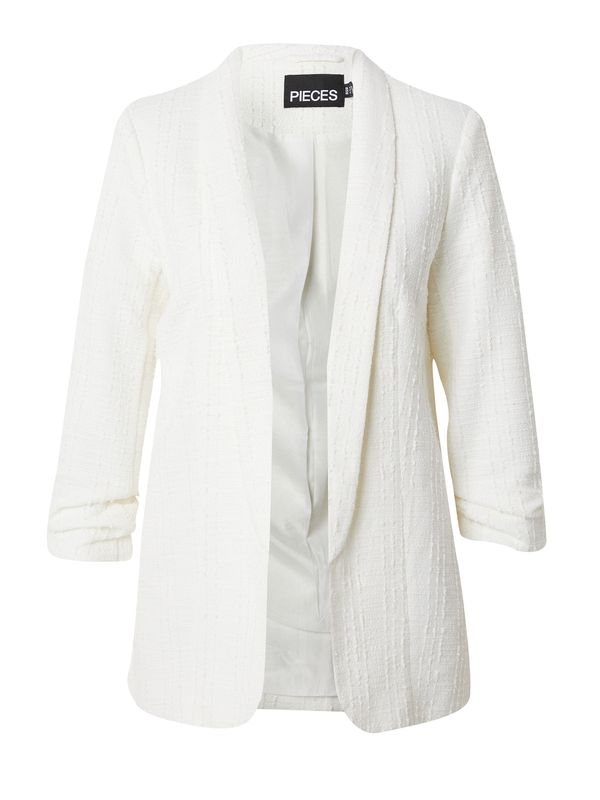 PIECES PIECES Блейзър 'BOSELLA'  бяло