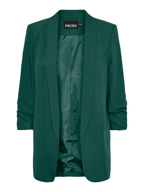 PIECES PIECES Блейзър 'BOSELLA'  тъмнозелено