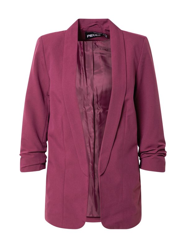 PIECES PIECES Блейзър  бургундово червено