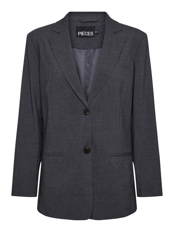 PIECES PIECES Блейзър 'LUISA'  сив меланж
