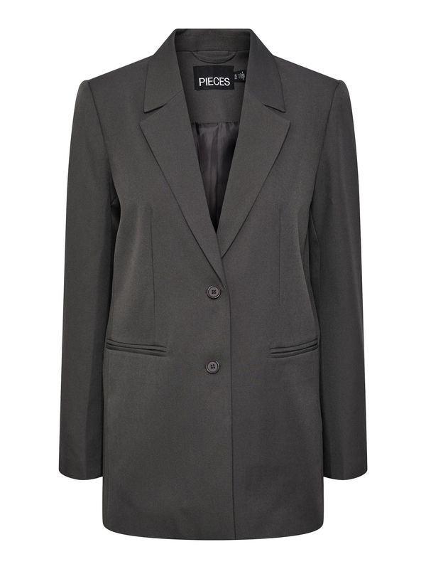 PIECES PIECES Блейзър 'NEVA'  тъмносиво