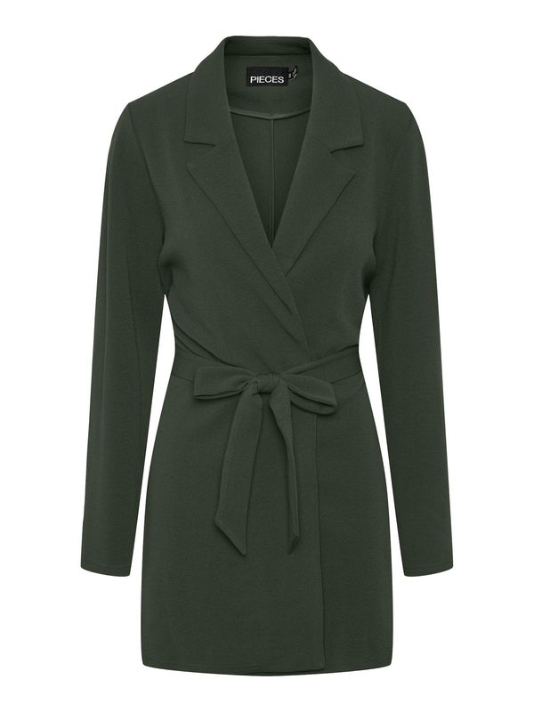 PIECES PIECES Блейзър 'NORA'  тъмнозелено