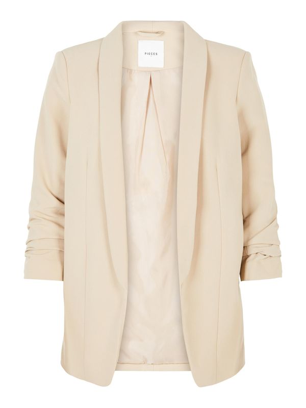 PIECES PIECES Блейзър 'PCBOSELLA'  екрю