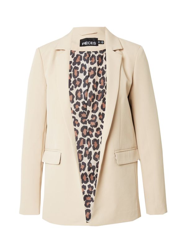 PIECES PIECES Блейзър 'PCBOZZY'  бежово