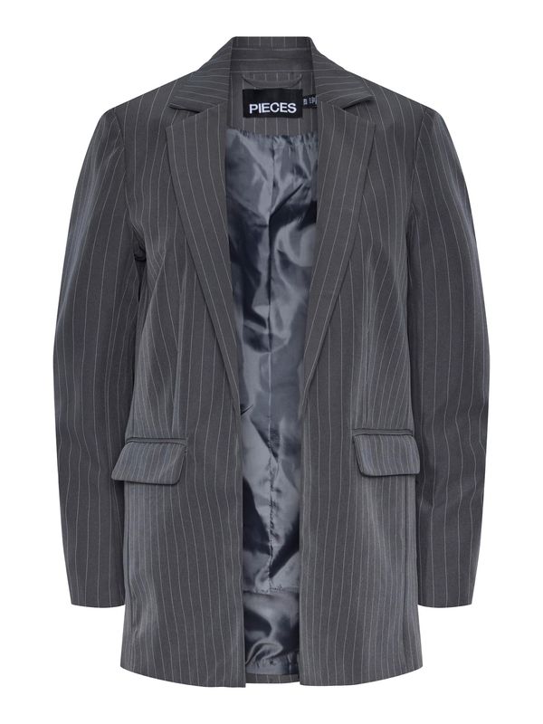 PIECES PIECES Блейзър 'PCBOZZY'  сиво
