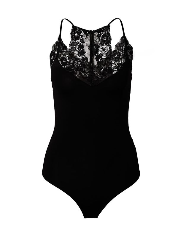 PIECES PIECES Блуза боди 'KORNELIE'  черно