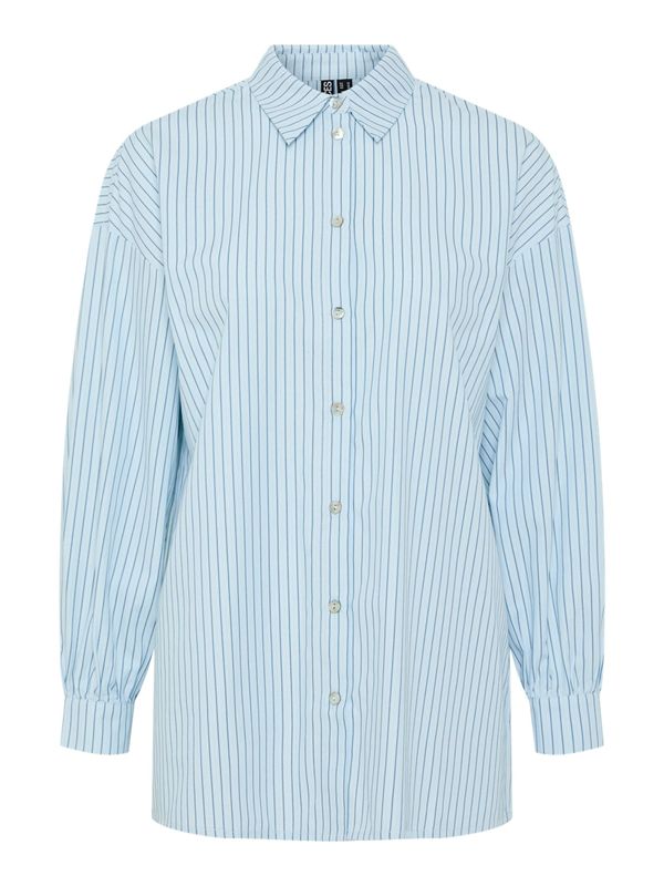 PIECES PIECES Блуза 'FOLLI'  зелено / светлозелено