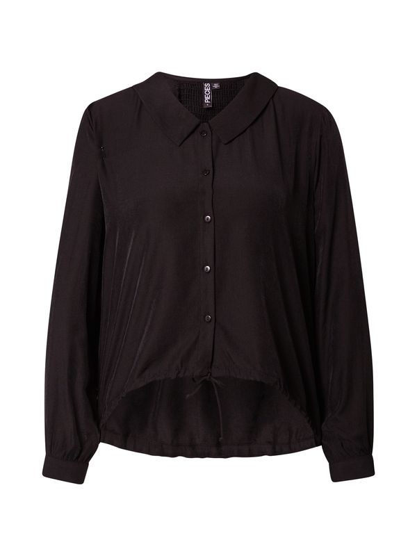 PIECES PIECES Блуза 'FRAYSON'  черно