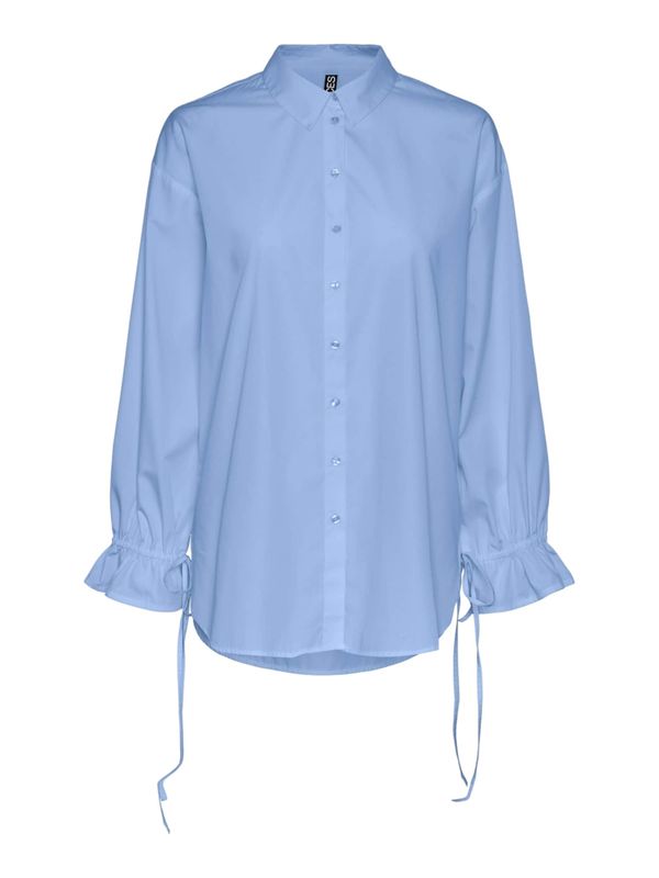 PIECES PIECES Блуза 'FUBBU'  светлосиньо