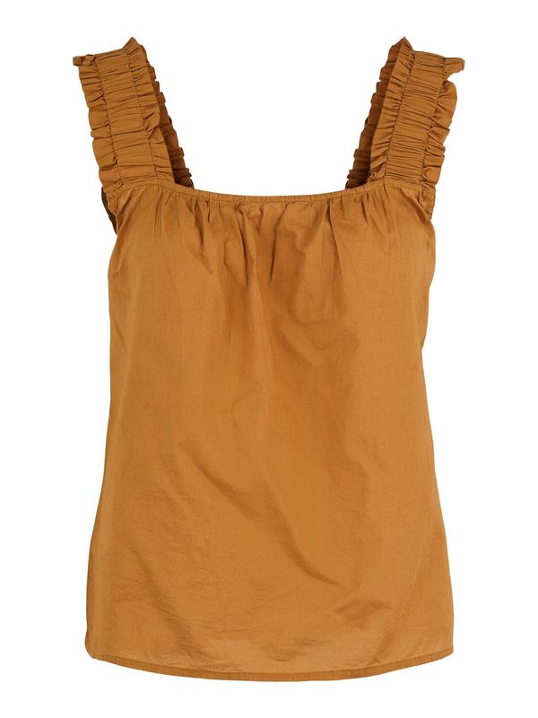 PIECES PIECES Блуза  карамел