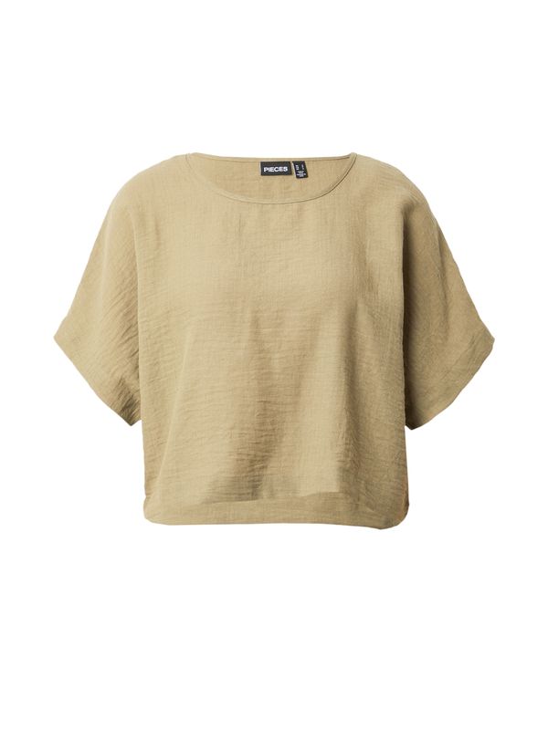 PIECES PIECES Блуза 'MADDIE'  каки