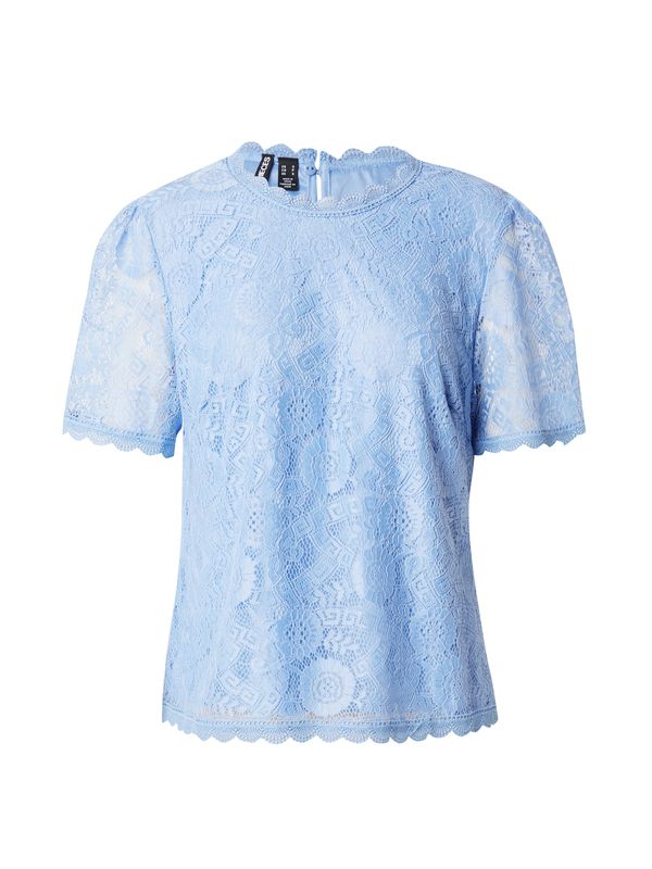 PIECES PIECES Блуза 'OLLINE'  светлосиньо