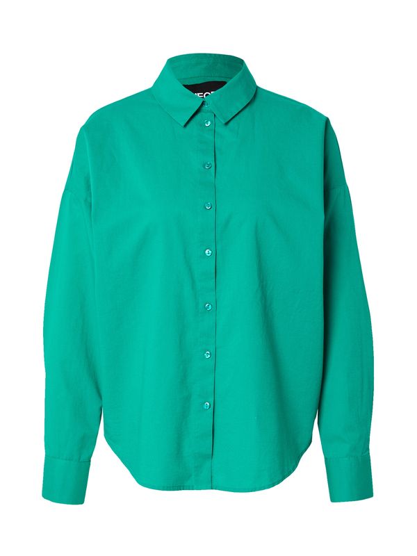 PIECES PIECES Блуза 'TANNE'  нефритено зелено