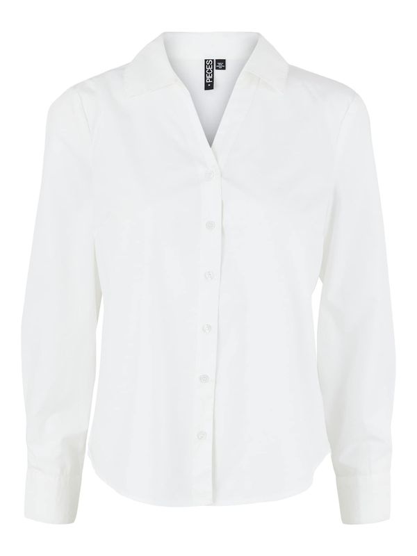 PIECES PIECES Блуза 'Vida'  бяло