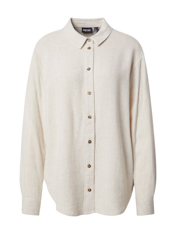 PIECES PIECES Блуза 'VINSTY'  бежово