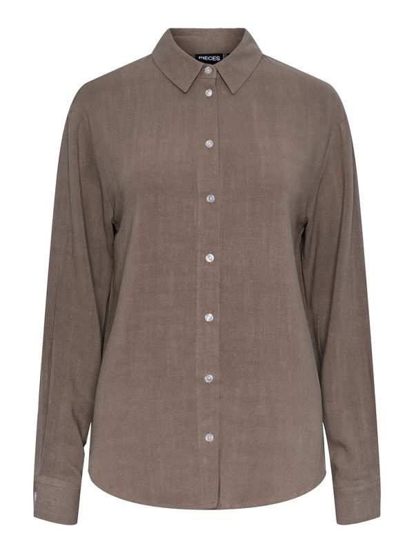 PIECES PIECES Блуза 'VINSTY'  светлокафяво