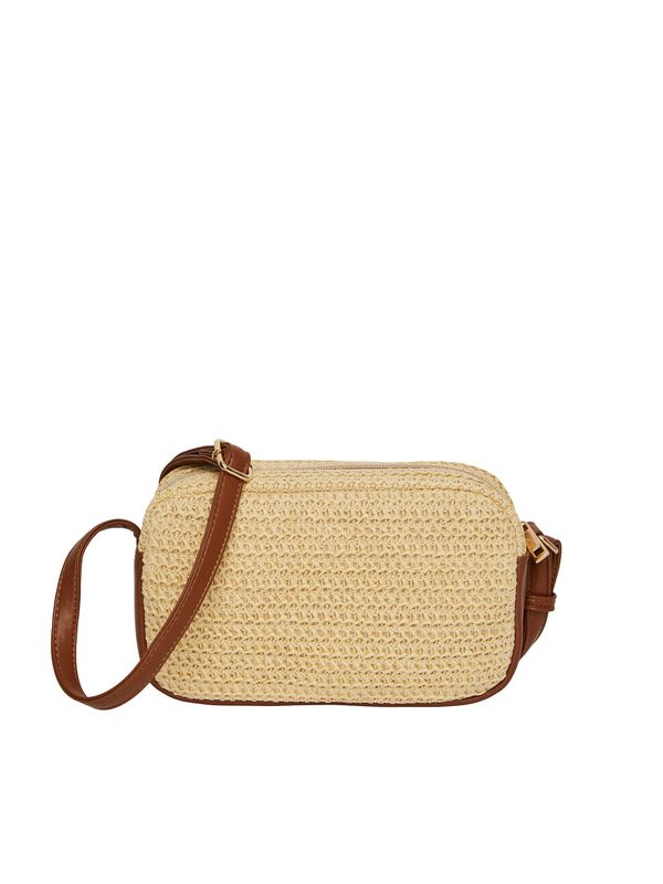 PIECES PIECES Чанта с презрамки 'ANITA'  бежово / карамел