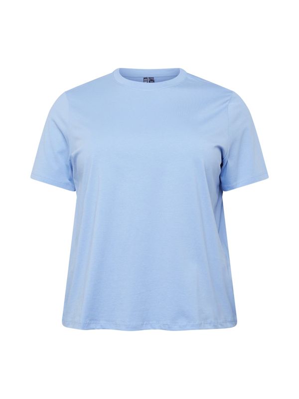 PIECES Curve PIECES Curve Тениска 'RIA'  светлосиньо