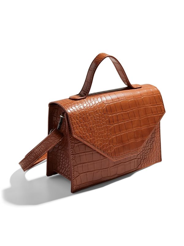 PIECES PIECES Дамска чанта 'SAHARA'  коняк