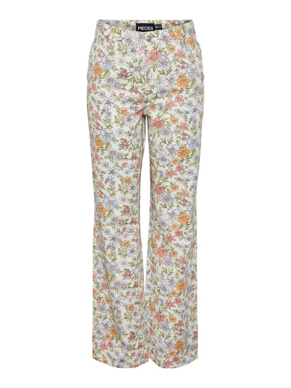 PIECES PIECES Дънки  бежово / светлосиньо / зелено / оранжево