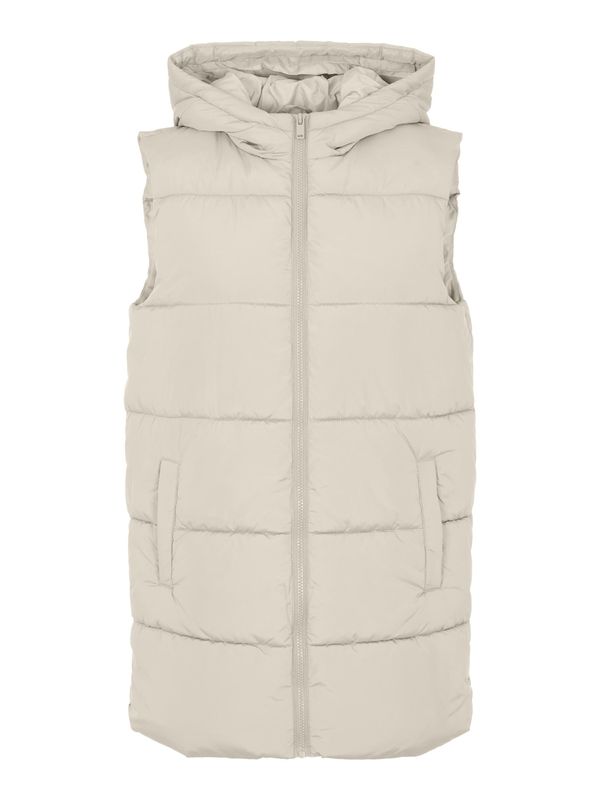 PIECES PIECES Елек 'Bee'  светлобежово