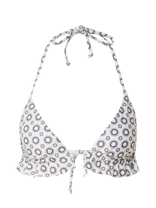 PIECES PIECES Горнище на бански 'AMANDA'  кремаво / нощно синьо