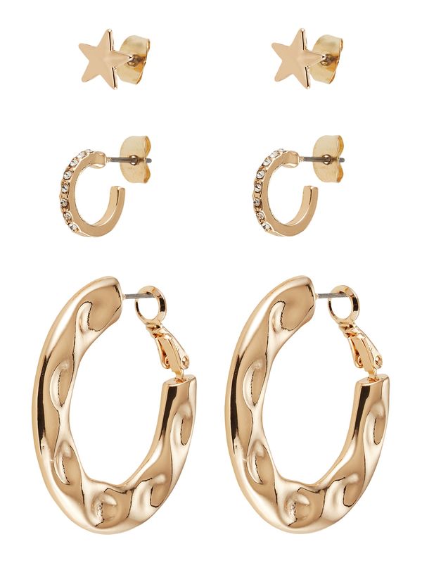 PIECES PIECES Комплект бижута 'BEA'  злато