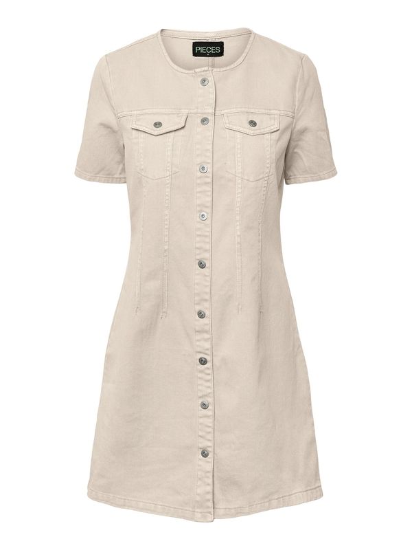 PIECES PIECES Лятна рокля 'Tara'  екрю