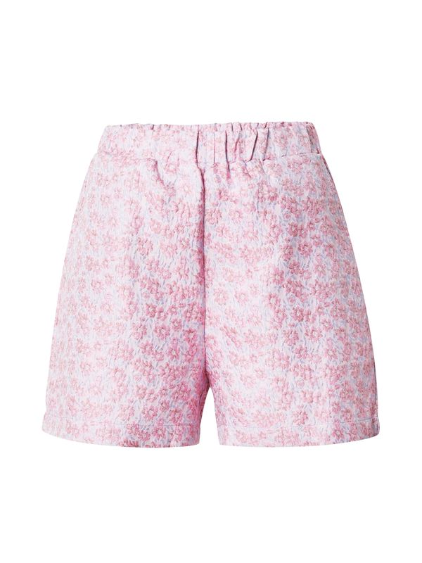 PIECES PIECES Панталон 'Eli'  лилав / розово