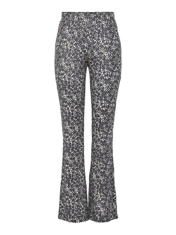 PIECES PIECES Панталон 'NALA'  бежово / виолетов / черно