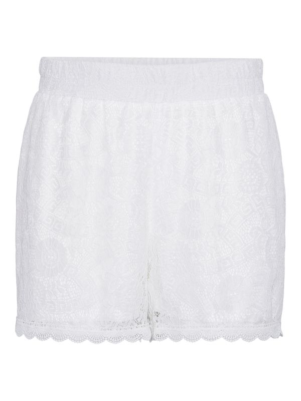 PIECES PIECES Панталон 'OLLINE'  бяло