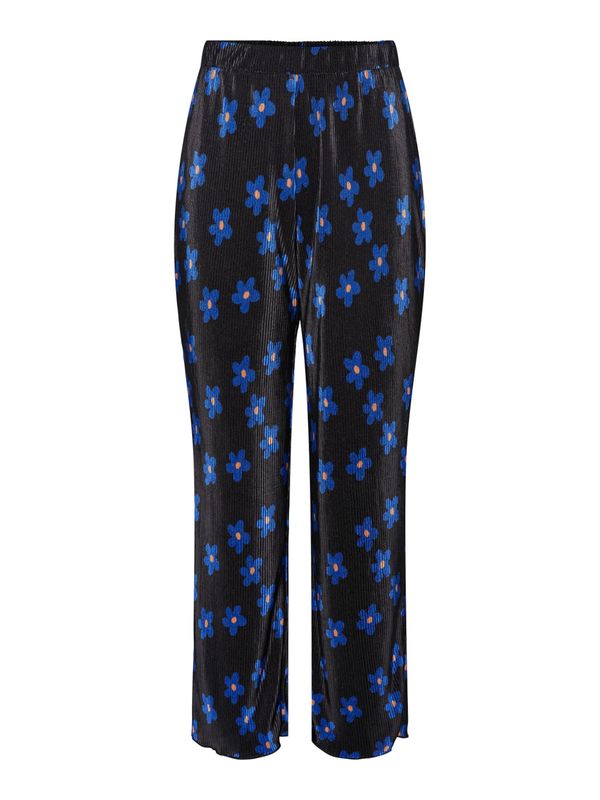 PIECES PIECES Панталон 'Orine'  синьо / жълто / черно