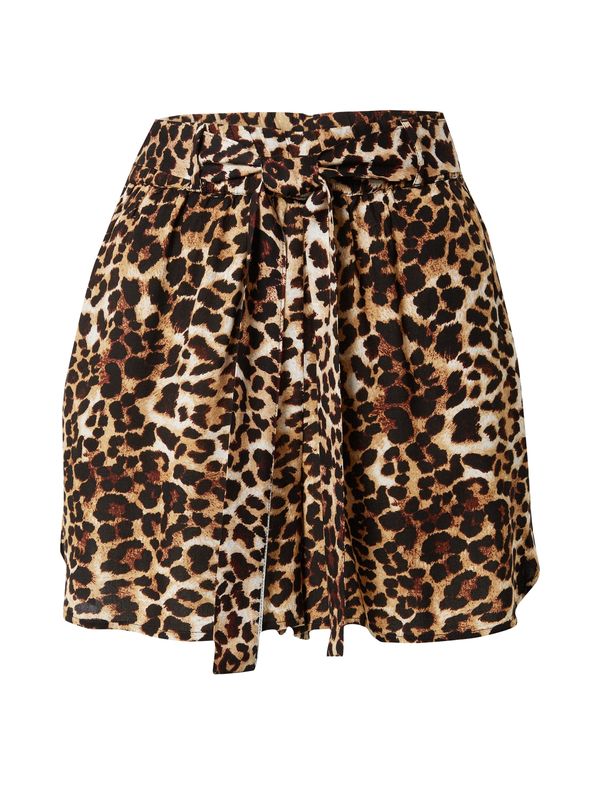 PIECES PIECES Панталон с набор 'TALA'  кафяво / светлокафяво / черно