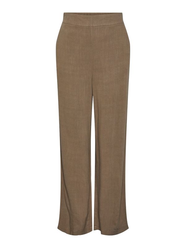 PIECES PIECES Панталон 'VINSTY'  кафяв меланж