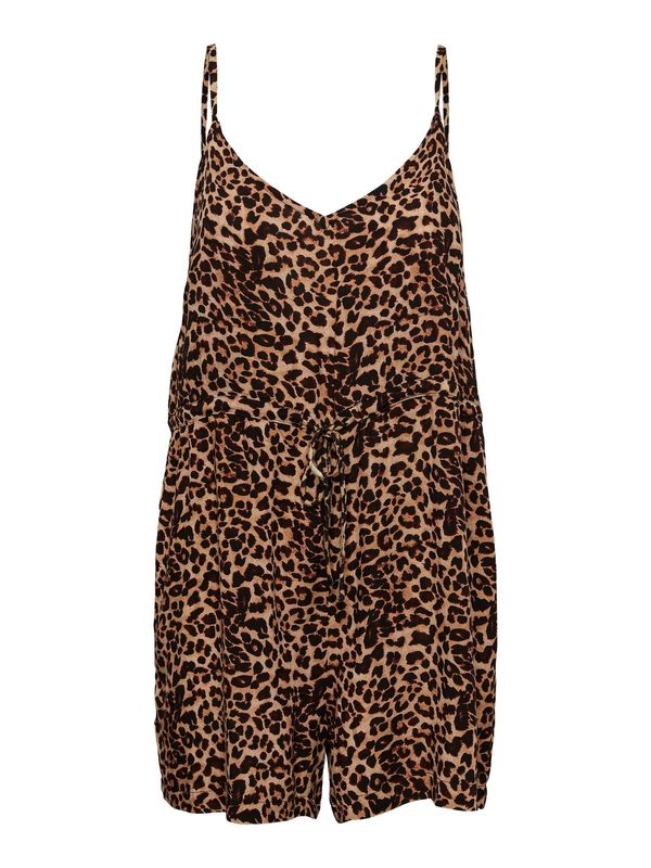 Pieces Petite Pieces Petite Гащеризон 'Nya'  светлокафяво / черно