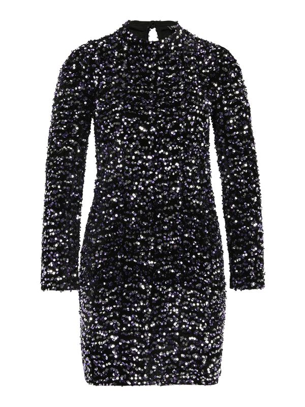 Pieces Petite Pieces Petite Рокля 'KAM'  лилав / черно