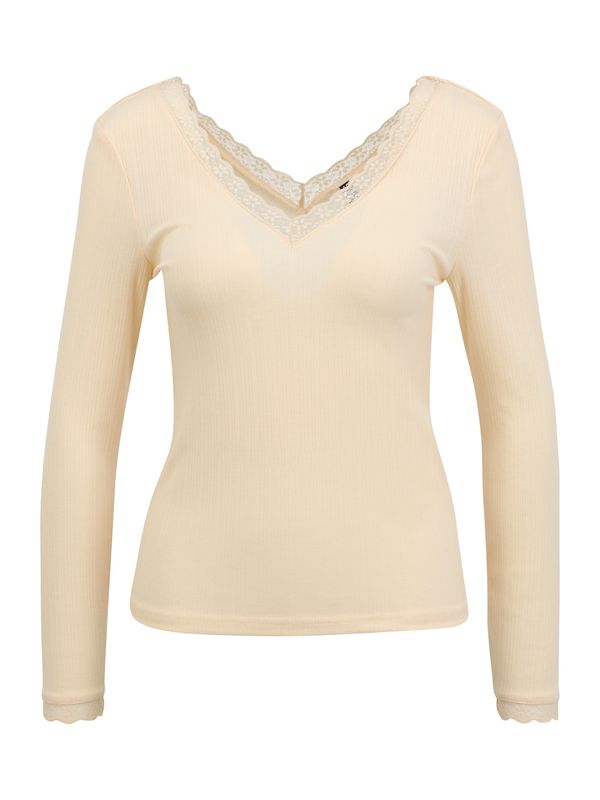 Pieces Petite Pieces Petite Тениска 'CILLA'  светлобежово