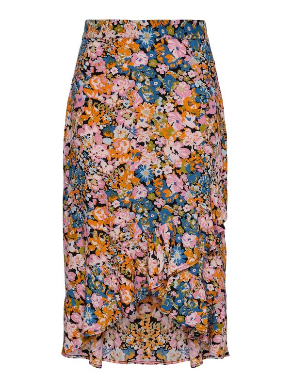 PIECES PIECES Пола 'JULIA'  синьо / мандарина / бледорозово / черно