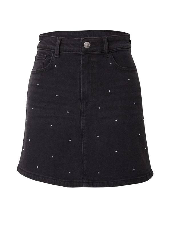 PIECES PIECES Пола 'Penny'  черен деним