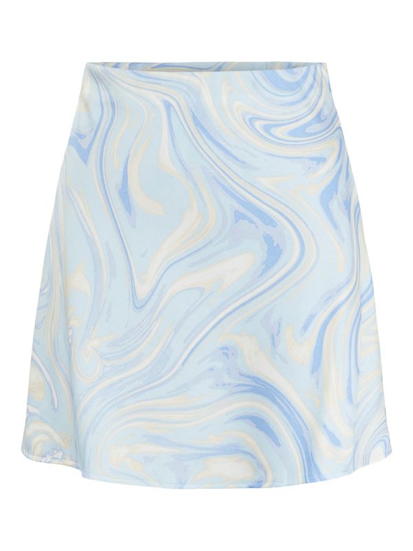 PIECES PIECES Пола 'VILLI'  синьо / бяло / естествено бяло