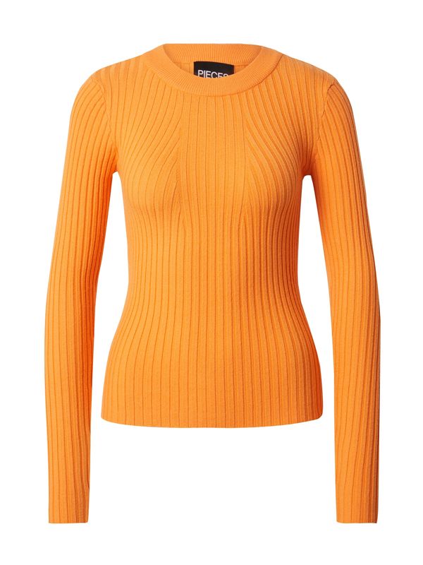 PIECES PIECES Пуловер 'CRISTA'  оранжево