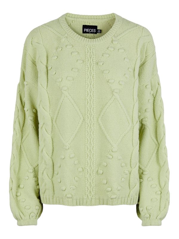 PIECES PIECES Пуловер 'Donsi'  ябълка