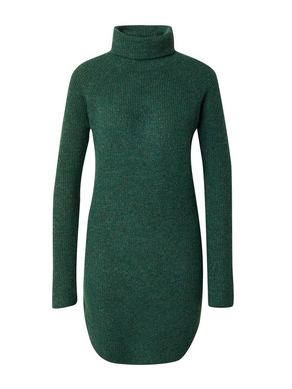 PIECES PIECES Пуловер 'ELLEN'  тъмнозелено