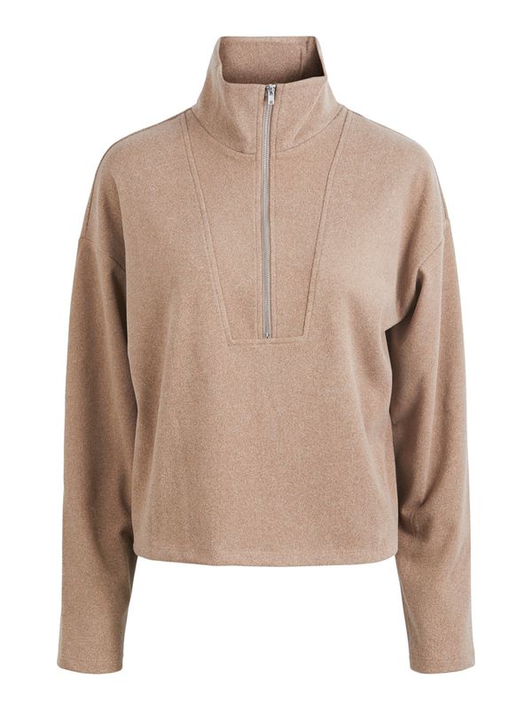 PIECES PIECES Пуловер 'FLEX'  кафяво