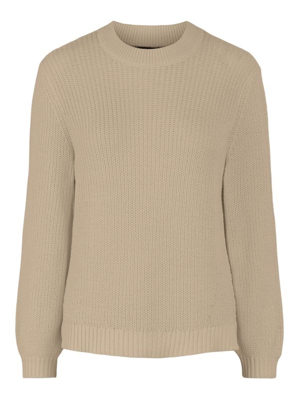 PIECES PIECES Пуловер 'Olivia'  таупе сиво