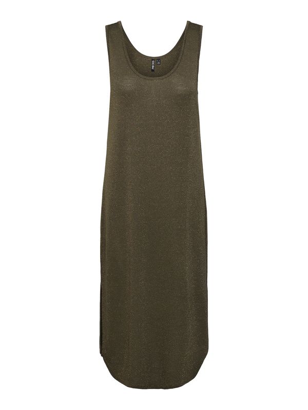 PIECES PIECES Рокля 'BILLO'  злато / маслина