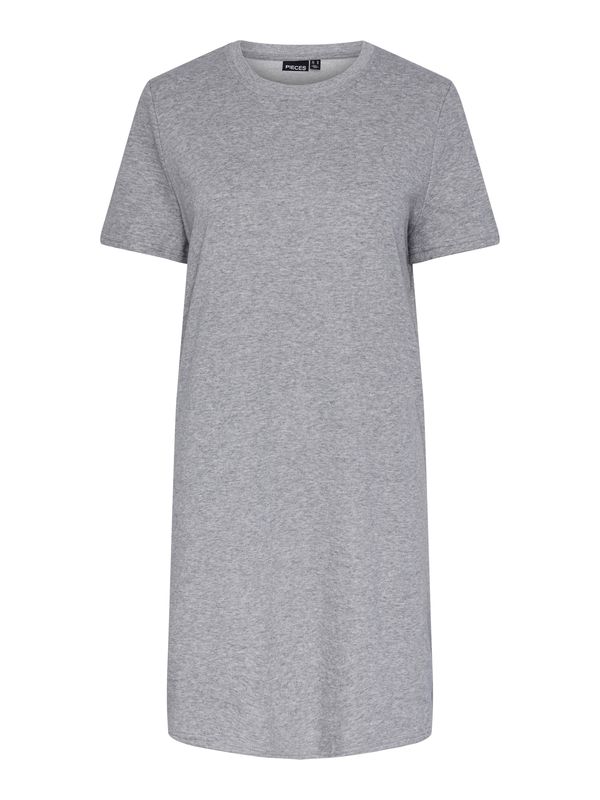 PIECES PIECES Рокля 'CHILLI'  сив меланж